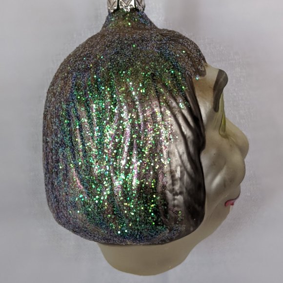 Christopher Radko Vampire Head Halloween Fine Glass Ornament New w/o Tags - Picture 3 of 6